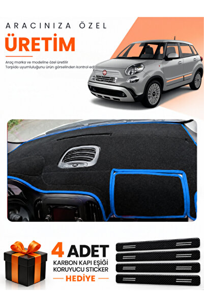 e-biz Fiat 500L (2013-2017) Compatible Dashboard Protection Cover Auto Cover ...