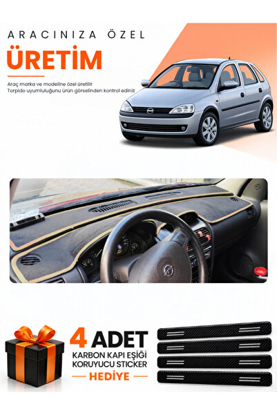e-biz Opel Corsa C (2001-2011) Compatible Dashboard Protection Cover Auto Cov...