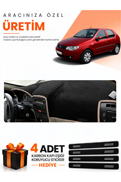 e-biz Fiat Palio (2005-2012) Compatible Dashboard Protection Cover Auto Cover...