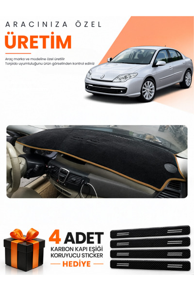 e-biz Renault Laguna 3 (2007-2015) Compatible Dashboard Protection Cover Auto...
