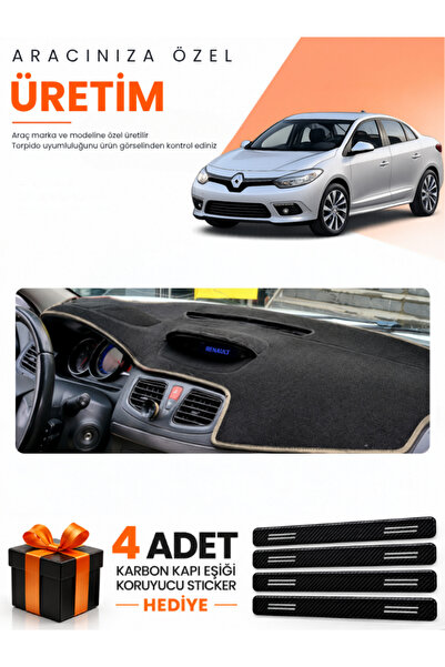 e-biz Renault Fluence Small Screen (2009-2016) Compatible Dashboard Protectio...