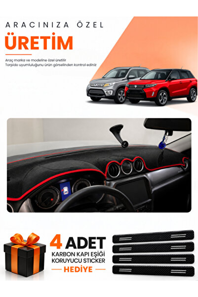 e-biz Suzuki Grand Vitara (2013-2025) Compatible Dashboard Protection Cover A...