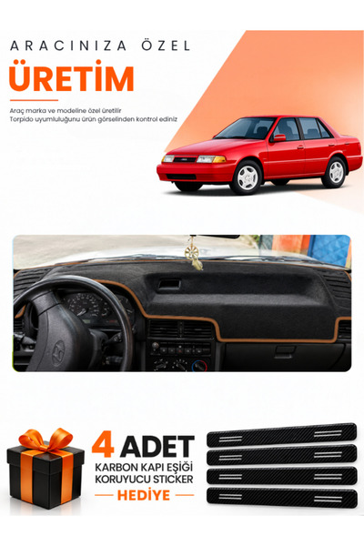 e-biz Hyundai Excel (1989-1994) Compatible Torpedo Protection Cover Auto Cove...