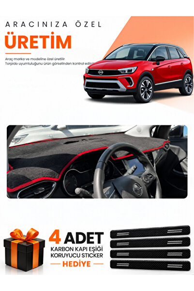 e-biz Opel Crossland (2020-2024) Compatible Dashboard Protection Cover Auto C...