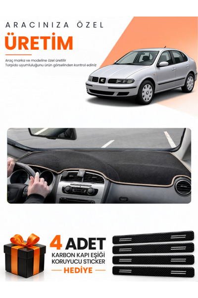 e-biz Seat Toledo (2005-2013) Compatible Glove Box Protection Cover Auto Cove...