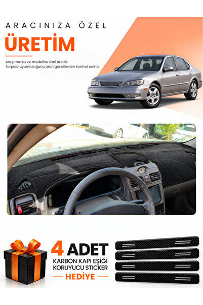 e-biz غطاء حماية توربيدو متوافق مع إنفينيتي I30-I35 (1998-2000) - أسود - IN002