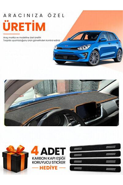 e-biz Kia Rio (2019-2024) Compatible Dashboard Protection Cover Auto Cover - ...