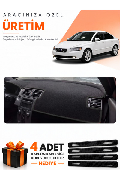 e-biz Volvo S40 (2008-2012) Compatible Dashboard Protection Cover Auto Cover ...