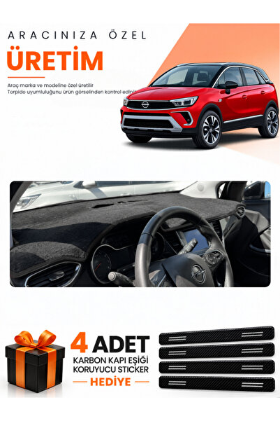 e-biz Opel Crossland (2020-2024) Compatible Dashboard Protection Cover Auto C...