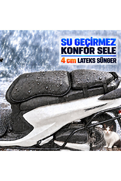 Hard Guard Kuba Bannry 125 Comfort Saddle Waterproof, Form Preserving 4 cm La...
