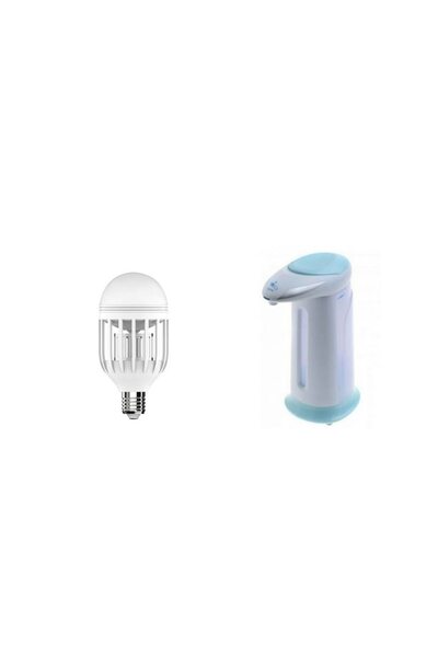MANEGO ONLINE SALES Pachet dozator electric de săpun lichid cu senzor, Soap M...