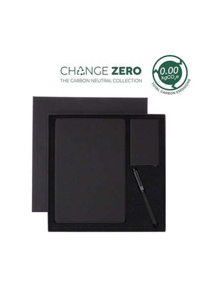 MAXPRINT Tessin - Sustainable Gift Set with Refillable Notebook, Pen & Cardho...