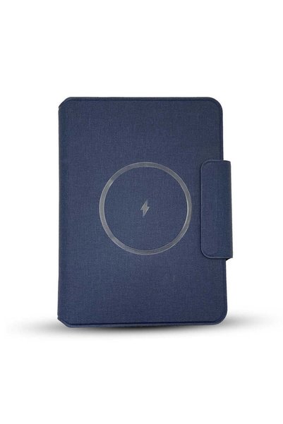 MAXPRINT Power Note With Flap - Wireless Charging Notebook, Green