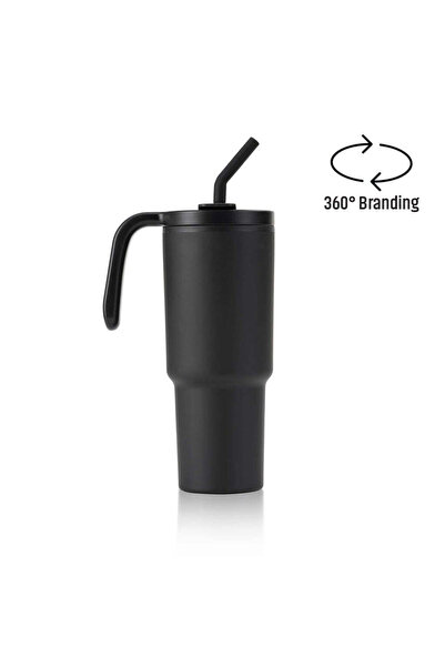 MAXPRINT Forza 360 - Recycled Stainless Steel/PP Tumbler with 360 Branding - ...