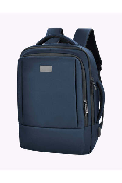MAXPRINT Tech Travel Bag - Expandable Waterproof Laptop Backpack, Black