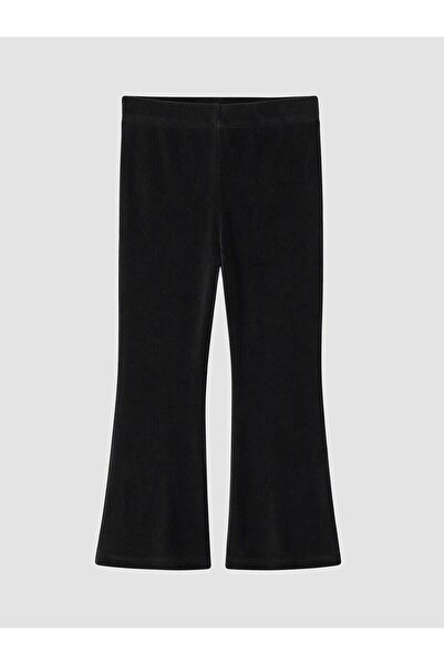 LC Waikiki Velvet Spanish Flared Girls' Leggings (W6)