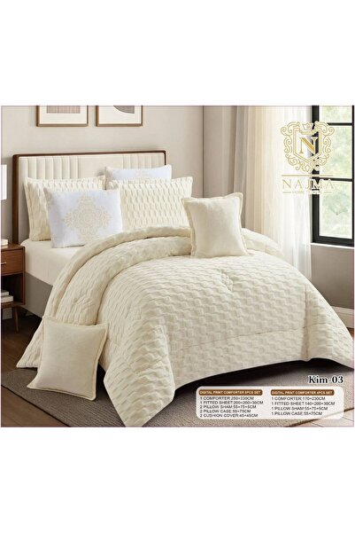 NAJIMA Winter Rabbit Fur Duvet and Quilt Cover 4-Piece Set - 140*200 - Cold W...
