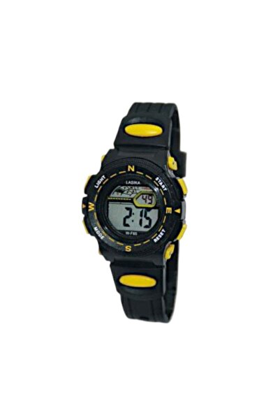 Lasika Παιδικό ψηφιακό ρολόι χειρός - WF85 - - 115147 - Black/Yellow