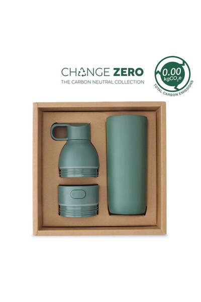 MAXPRINT Ruvo - 2-in-1 Modular Hydration Gift Set - Dark Green