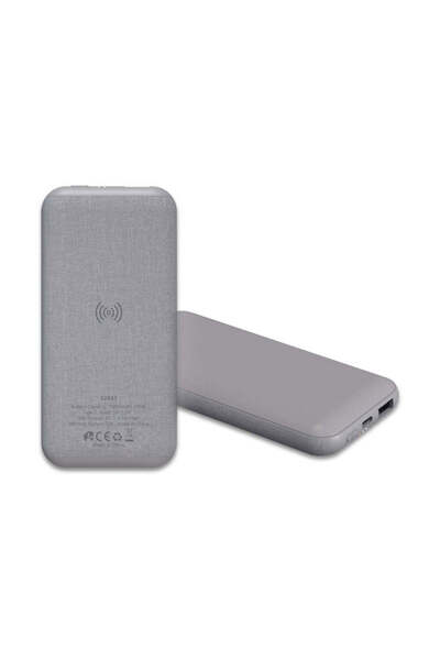 MAXPRINT Wireless Light Up - 10,000mAh Wireless Power Bank, Green