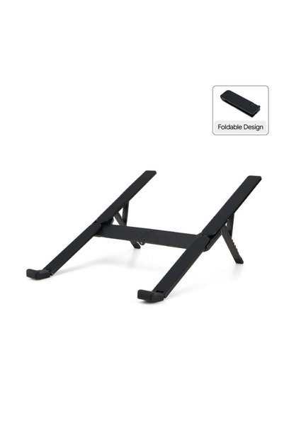 MAXPRINT Malin - Portable Aluminium Laptop Stand - Black