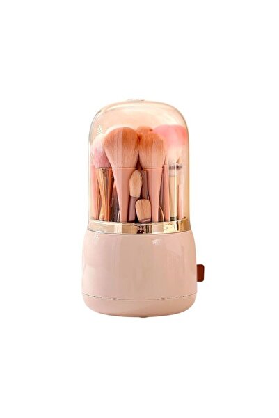 Tradesor Θήκη οργάνωσης πινέλων μακιγιάζ - YH2001 - 922156 - Pink