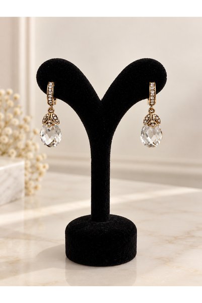 envieconcept kristal taşlı küpe
