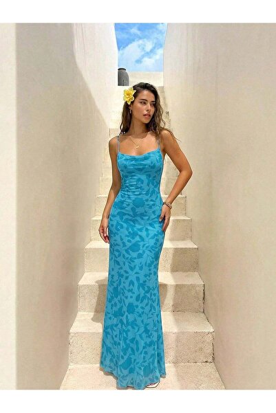 Sheya Rochie maxi, albastru