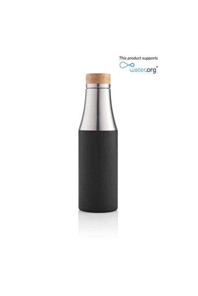 MAXPRINT R-Breda - Recycled Insulated Water Bottle - Black