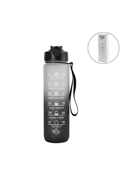 MAXPRINT Motivational Time Marked Water Bottles 1000ml