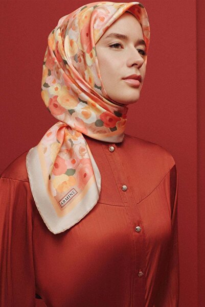 Armine Sura Silk Scarf (Nostalgia Sura)- Asm00D-01
