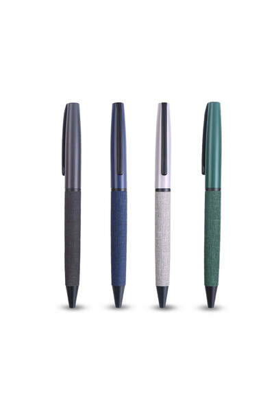 MAXPRINT Slim Pen - High-Quality Metal Twist Pen, Gray