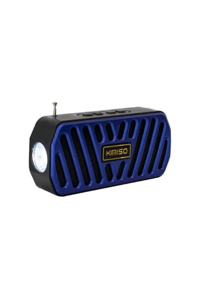KİMİSO Ασύρματο ηχείο Bluetooth με φακό LED - KMS-05A - 885864 - Blue