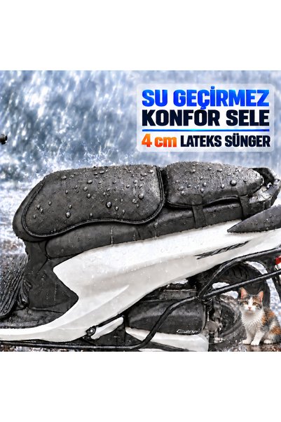 Hard Guard SYM Maxsym TL 508 Comfort Αδιάβροχη Σέλα, που διατηρεί τη σχήματος...