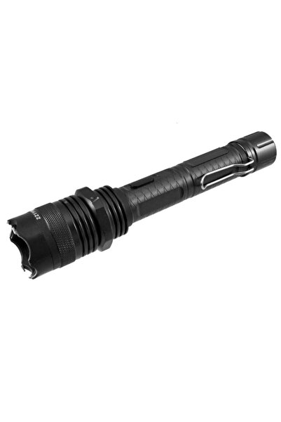 OEM Rechargeable flashlight with electroshock, 180 lm, 3 lighting phases