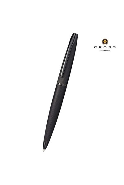 MAXPRINT ATX Brushed Black with Machine-Turned Diamond Pattern Engraving with...