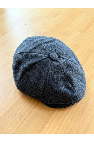 Aida Jewelss Căciulă modernă de iarnă, tip beretă, Peaky Blinders