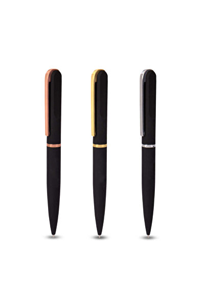 MAXPRINT Metal Pen - Premium Stainless Steel Twist Pen, Rose Gold