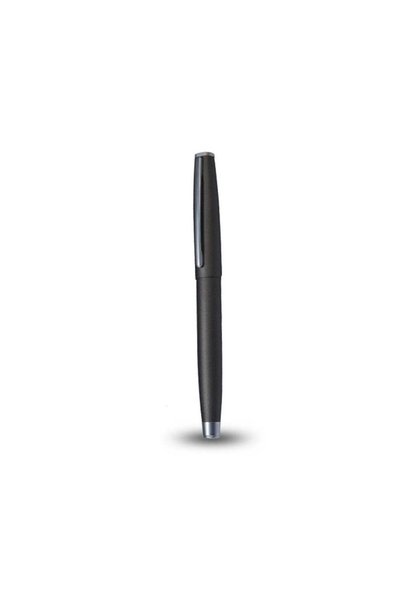 MAXPRINT Luxy Roller Pen - Premium Matte Chrome Metal Rollerball Pen