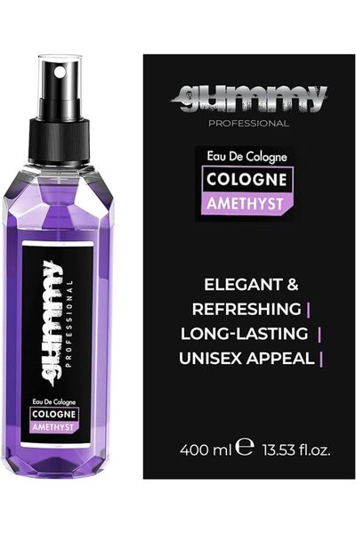 Gummy Amethyst Eau de Cologne Spray 400 ml - After Shave Cologne - Barber Col...