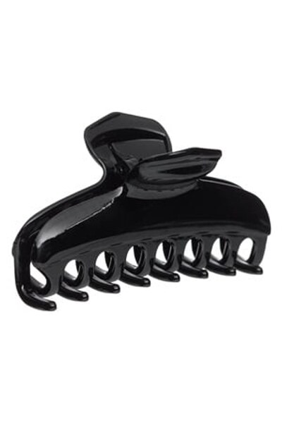 DD SHOP Clama Par Neagra Stralucitoare pentru Femei 8cm - Clame Prins Parul, ...