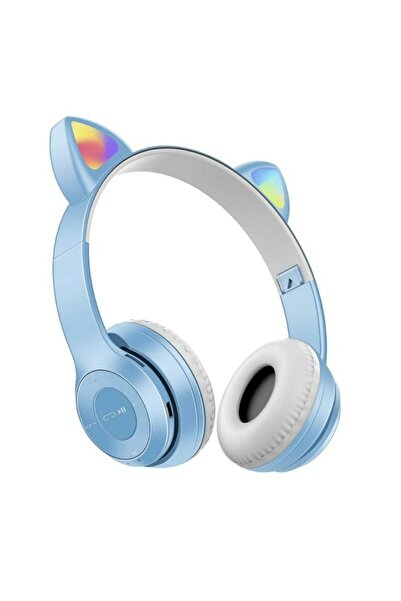 OEM Căști wireless Y47 cu urechi de pisică, pliabile, Bluetooth 5.0, LED-uri ...