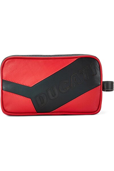 Ducati DTLUG2000101 Tagliato Leather Toiletry Bag