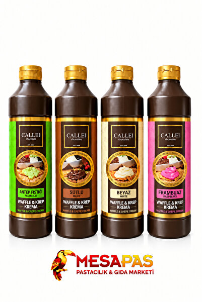 Callei Chocolate 4’lü Avantaj Paket Antep Fıstığı & Sütlü & Beyaz & Frambuaz ...