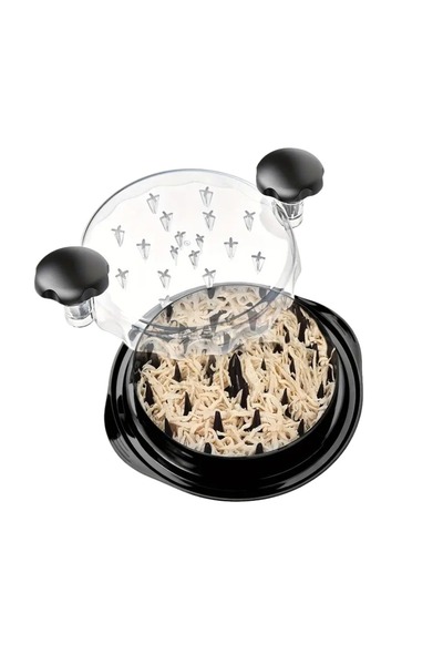 OEM Tocator Manual pentru Carne, cu Capac Transparent, Tocator de Pui Antider...