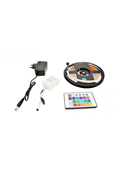 OEM Bandă LED RGB multicoloră de 5 metri cu telecomandă și transformator