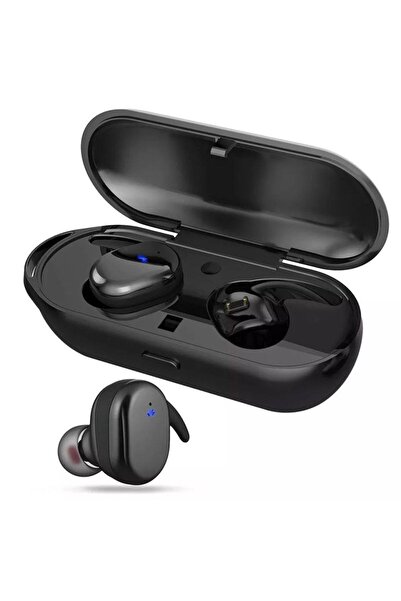 Nytrogel Căști Bluetooth TWS4 Wireless v5 2019, Microfon, Control tactil, Sta...