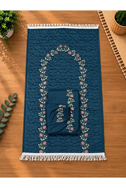 Generic Brand Luxury Exquisite Elegant Prayer Mat Set with Prayer Sheet