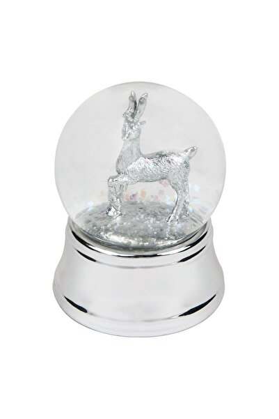 DD SHOP Glob de Zapada Decorativ de Craciun cu LED Cerb 8cm