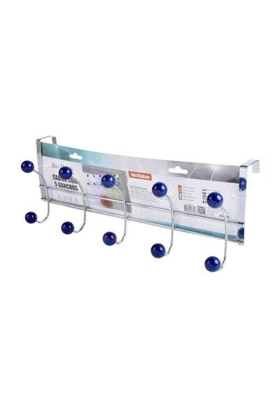 Tradesor Μεταλλική κρεμάστρα πόρτας 5 θέσεων - OLD-6303 - 57724